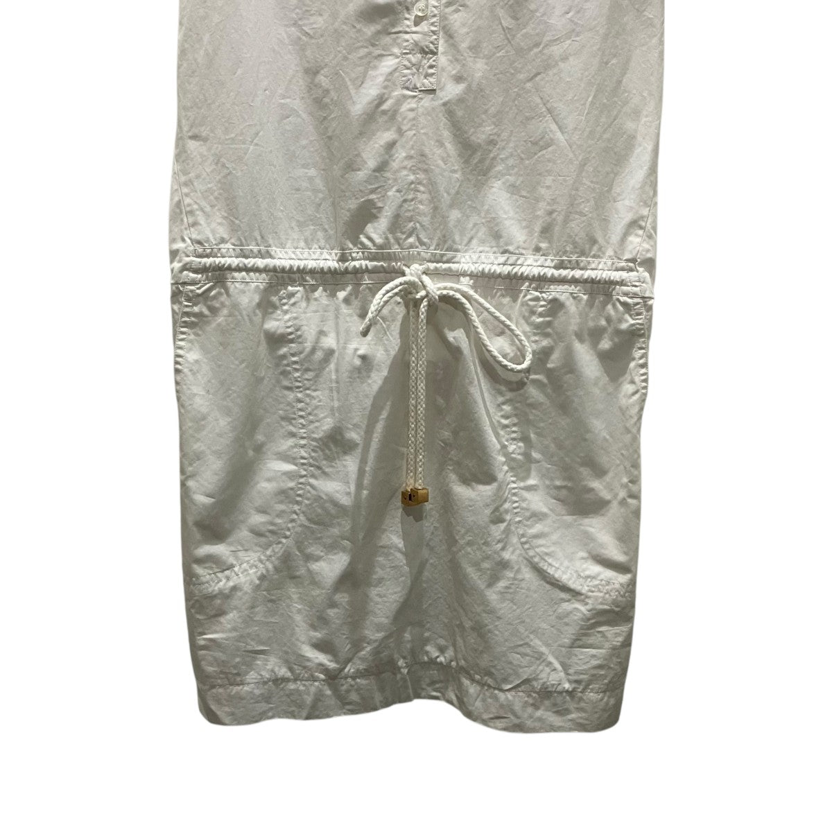 LOUIS VUITTON 【シャツドローイングワンピース】コットンワンピースRW0813WMDR37CE 古着・中古-4枚目のアイテム画像