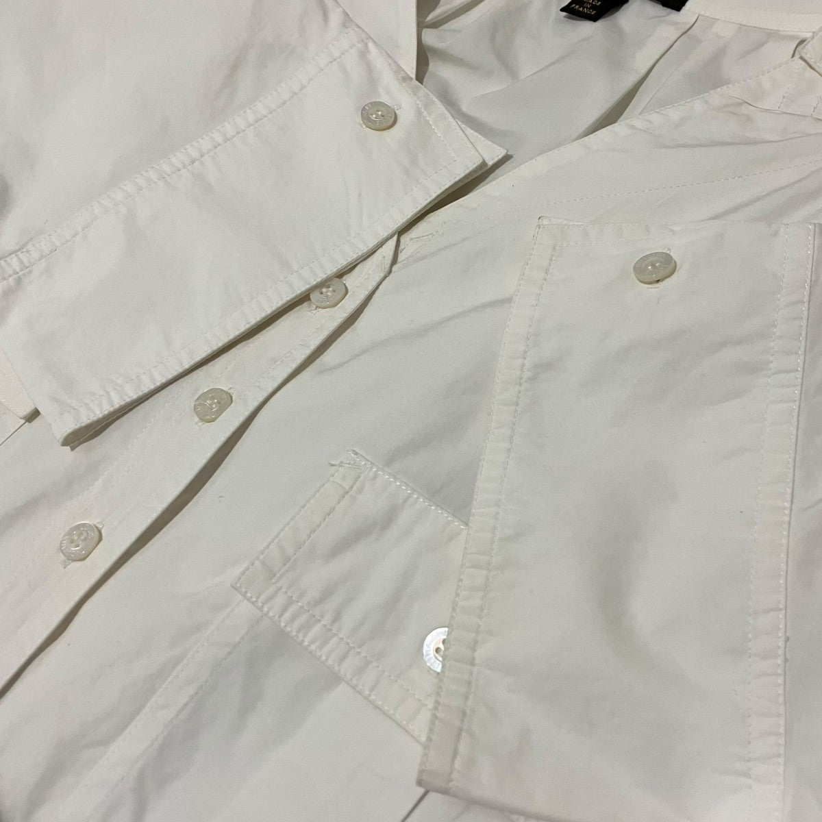 LOUIS VUITTON 【シャツドローイングワンピース】コットンワンピースRW0813WMDR37CE 古着・中古-7枚目のアイテム画像
