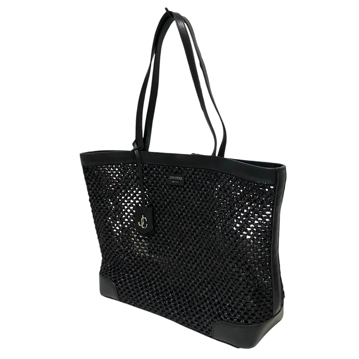 JIMMY CHOO メッシュトートバッグ 古着・中古-1枚目のアイテム画像