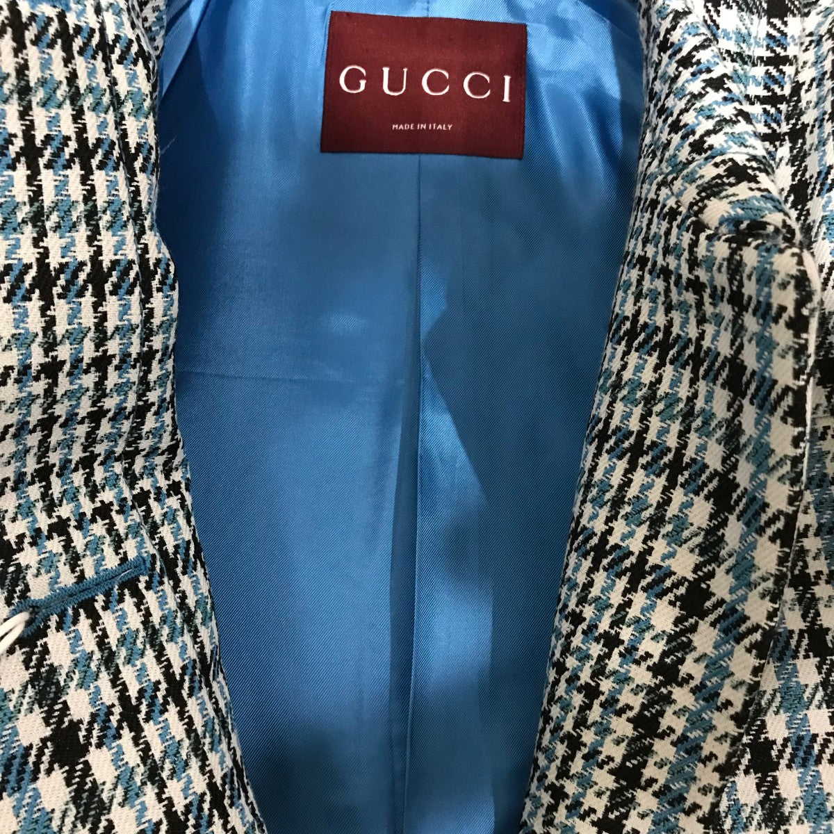 GUCCI ウールクレープフロントボタンコート817816 古着・中古-6枚目のアイテム画像
