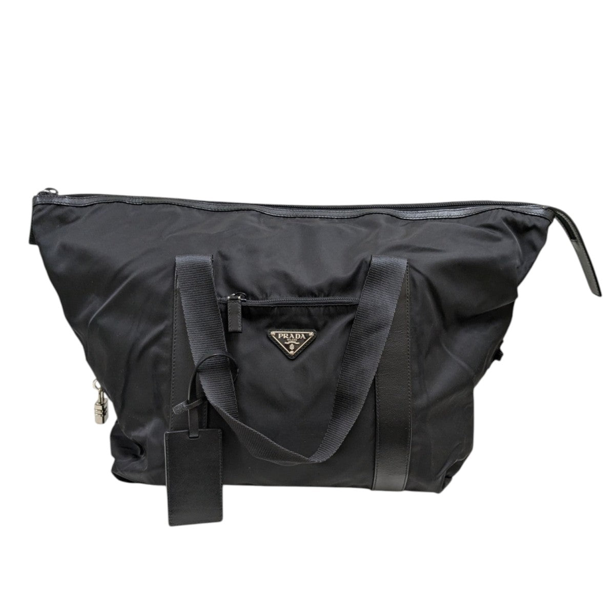 PRADA プラダ トートバッグ ブラック PRADA プラダ トートバッグ ナイロン ブラック ユニセックス