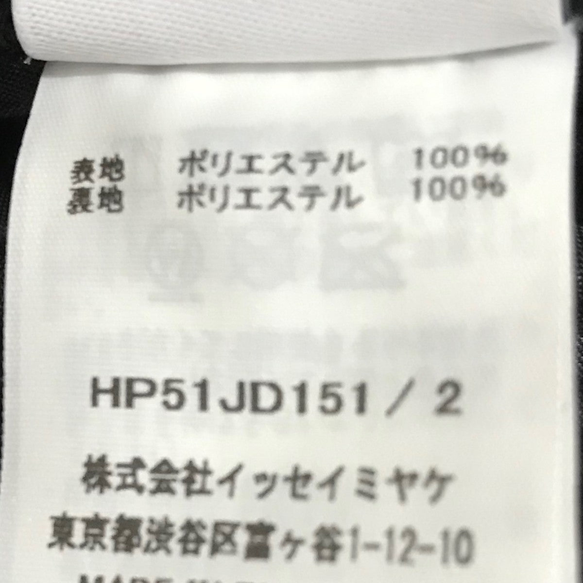 25SSプリーツジャッケットHP51JD151 TAILORED PLEATS 1