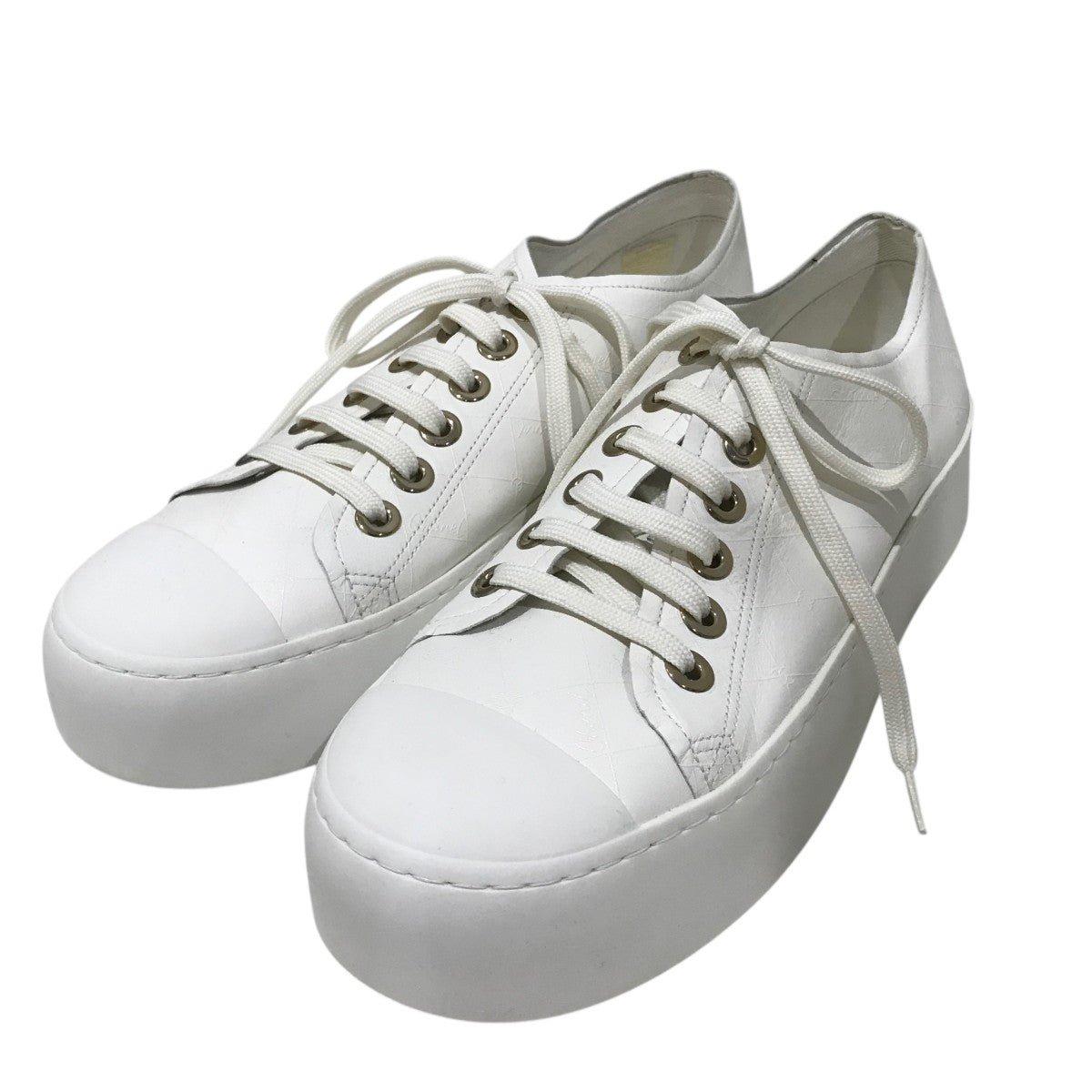 CHANEL(シャネル) 25SSCCロゴスニーカーG46368 G46368 ホワイト