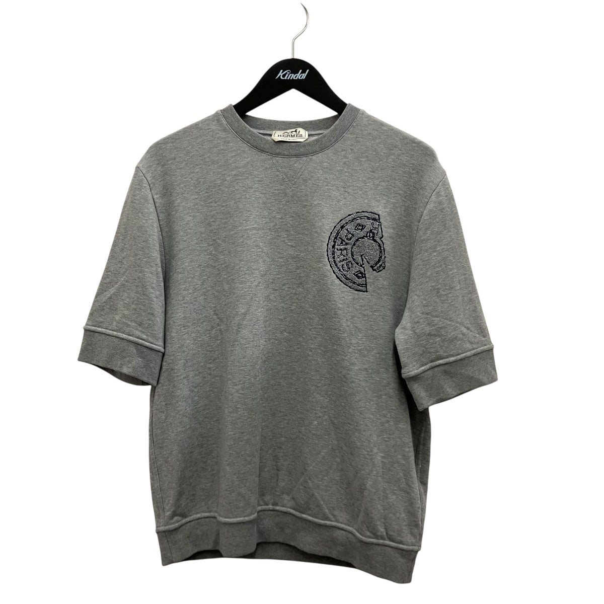 HERMES 25SS胸刺繍スウェットH557830HA 【ｸﾙｰﾄﾞｾﾙ ｾﾘｴ】 古着・中古-1枚目のアイテム画像