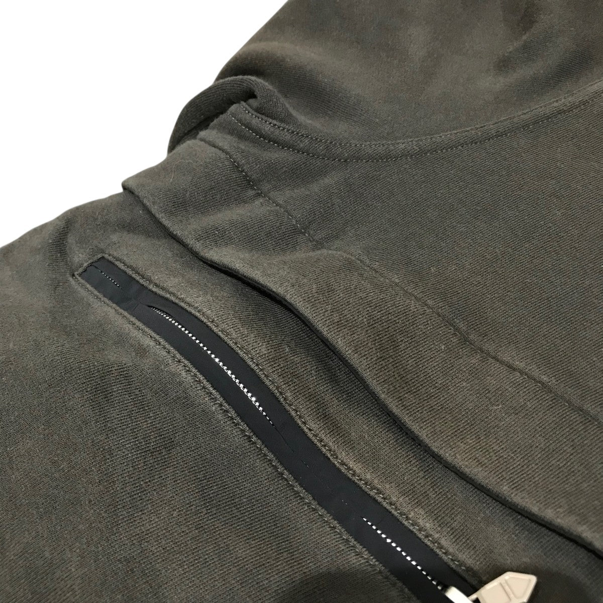 HERMES　ハーフジップパーカー HERMES エルメス パーカー フィット メンズ ハーフジップ フード