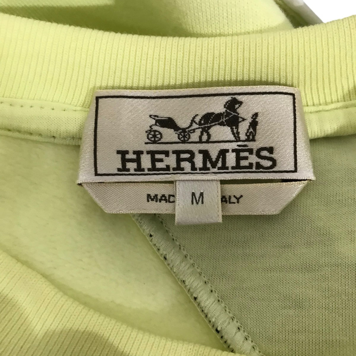 HERMES サイドH半袖スウェット 古着・中古-6枚目のアイテム画像