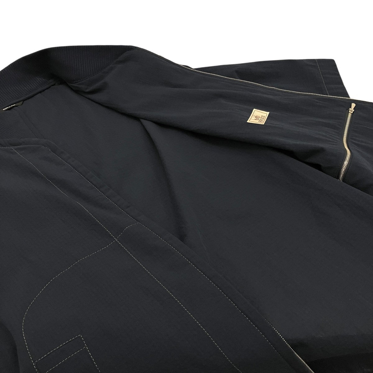 HERMES ZIPUP半袖ブルゾン 古着・中古-6枚目のアイテム画像