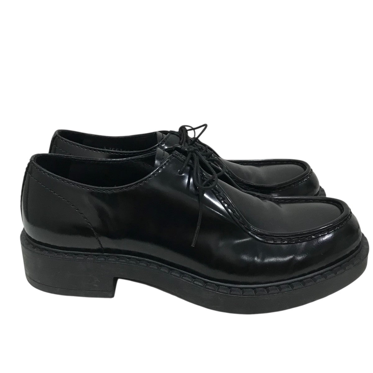 PRADA プラダ テープ レザーシューズ ドレスシューズ PRADA プラダ テープ レザーシューズ ドレスシューズ