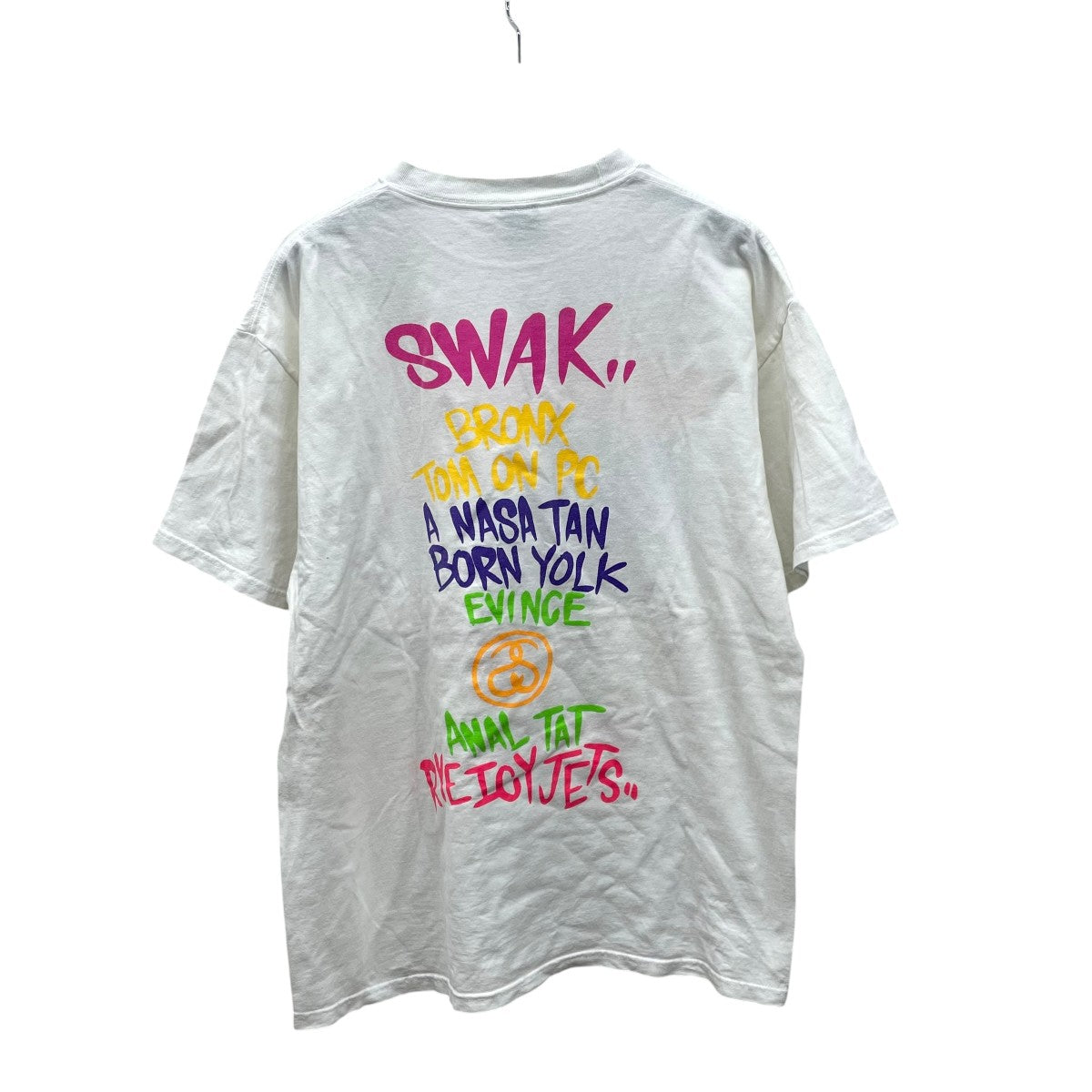 stussy×KAWS 00’s WORLD TOUR TEEプリントTシャツ 古着・中古-2枚目のアイテム画像