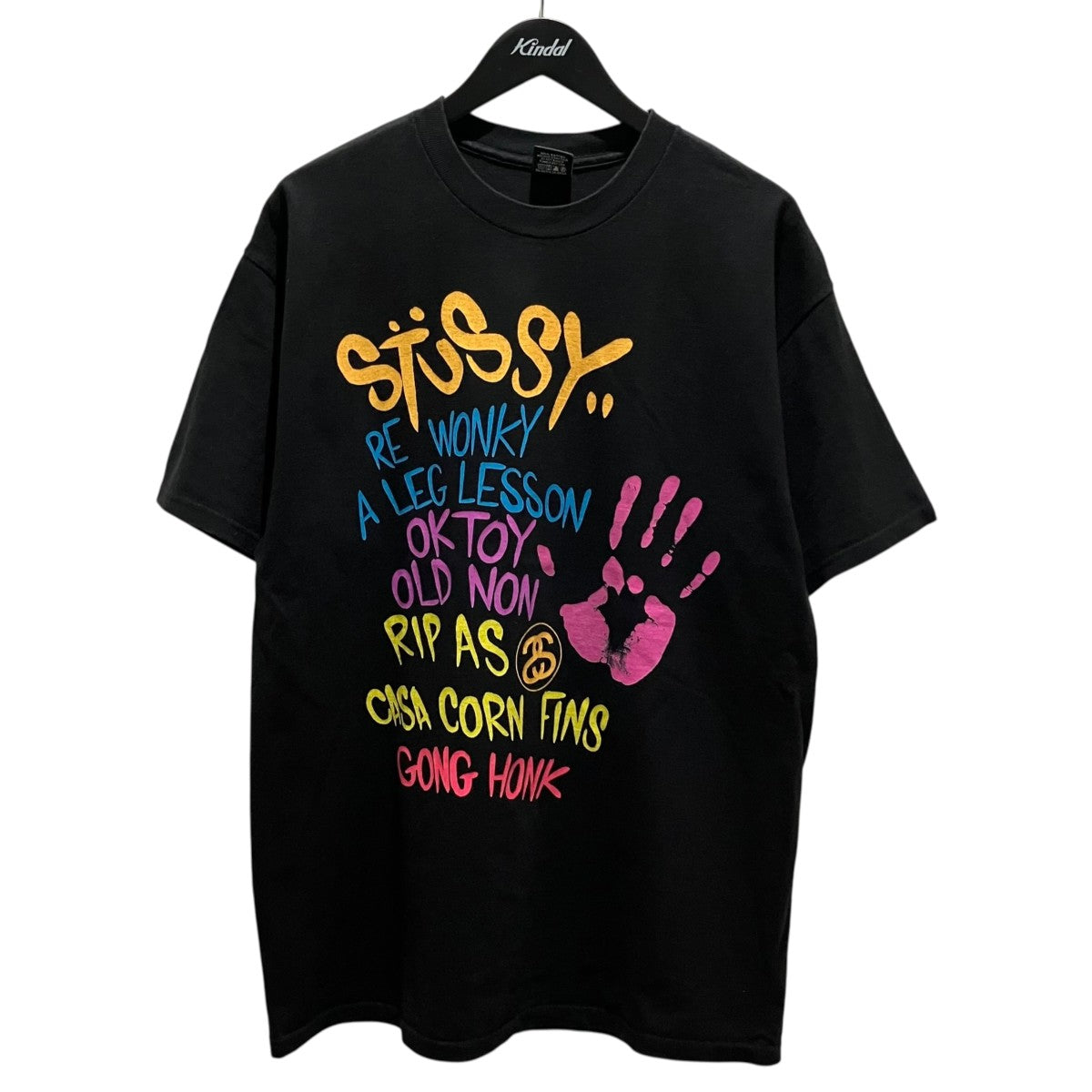 stussy 【WORLD TOUR TEE】プリントTシャツ 古着・中古-1枚目のアイテム画像