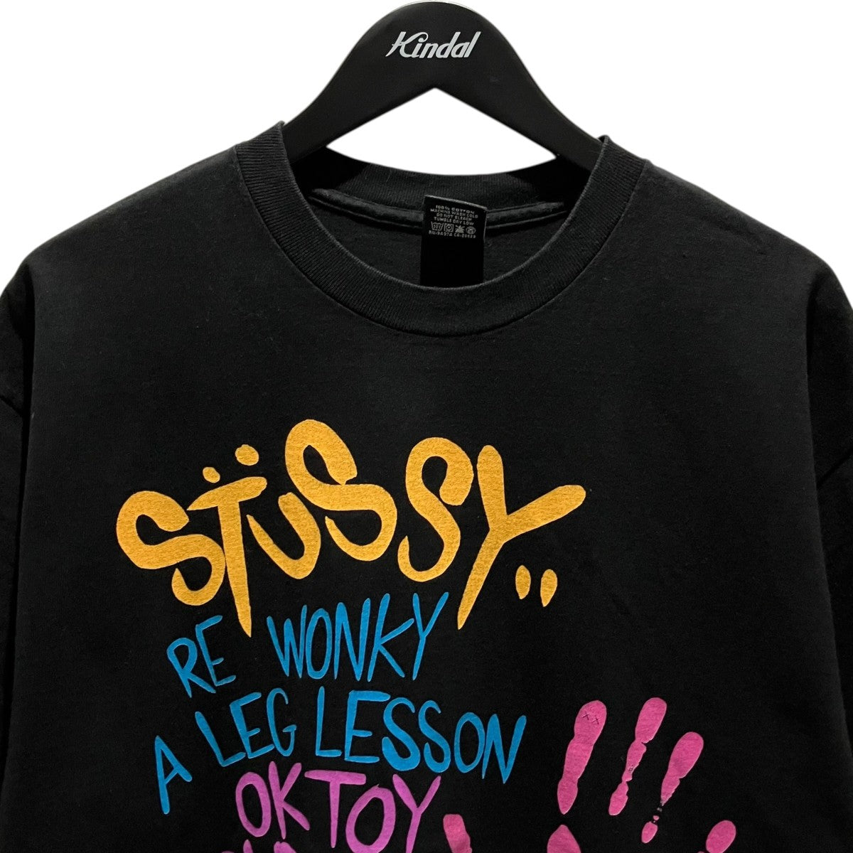 stussy 【WORLD TOUR TEE】プリントTシャツ 古着・中古-3枚目のアイテム画像