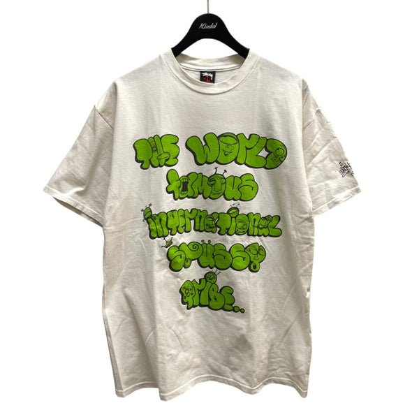 stussy(ステューシー) プリントTシャツ ホワイト サイズ L｜【公式