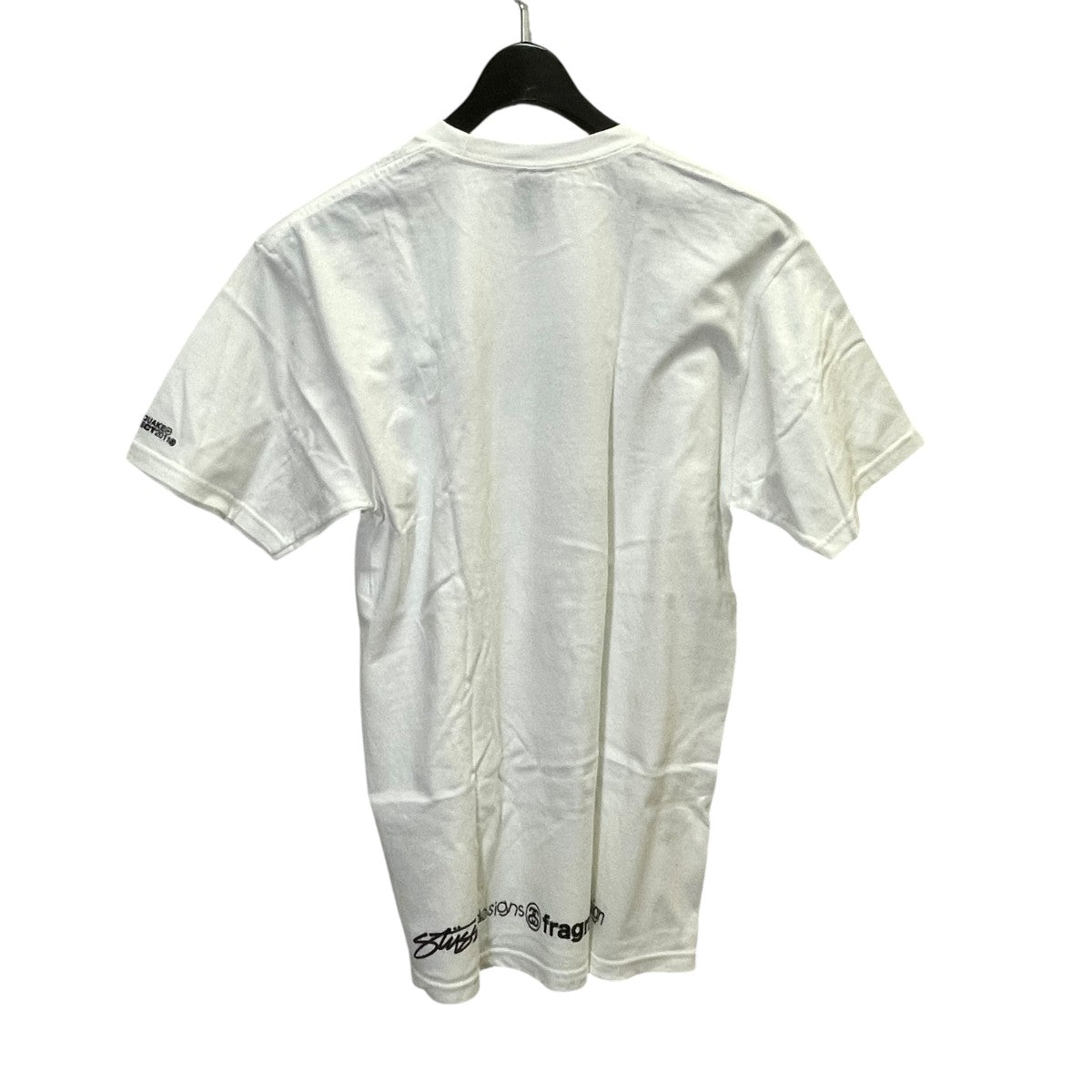 stussy×FRAGMENT DESIGN チャリティプリントTシャツ ホワイト サイズ M