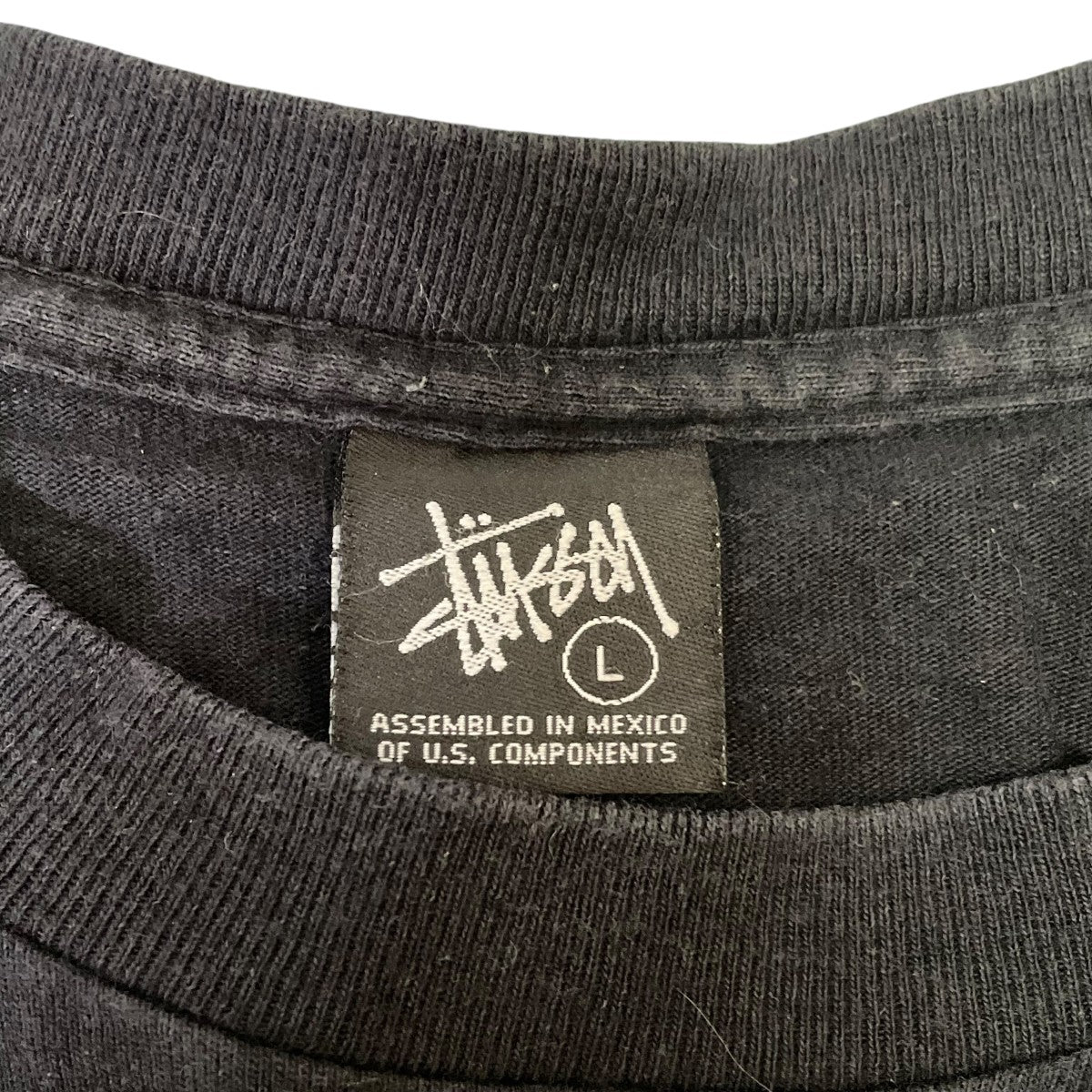stussy 00’s折れデッキTシャツ 古着・中古-5枚目のアイテム画像