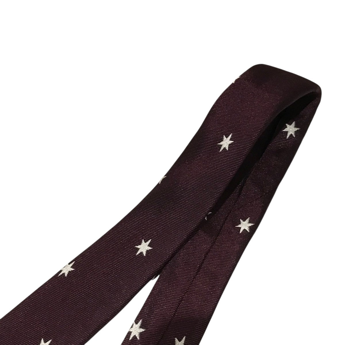Dior Homme(ディオールオム) 星柄ナロータイ ボルドー｜【公式