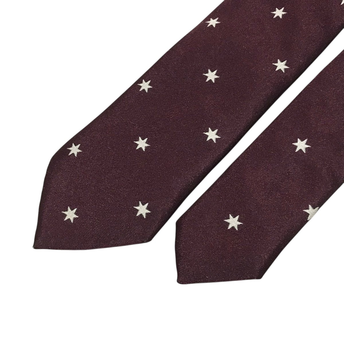 【yyyyy プロフ確認必須。様】ディオールオム ナロータイ Dior Homme(ディオールオム) 星柄ナロータイ ボルドー｜【公式