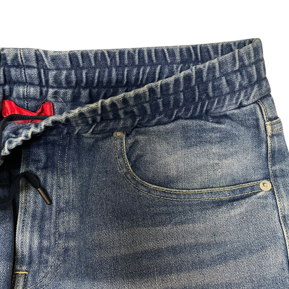 BEAMS×RED CARD デニムイージパンツB75860ZE 古着・中古-3枚目のアイテム画像