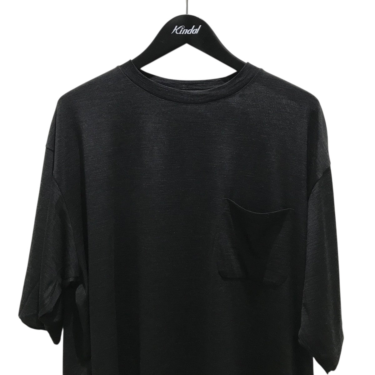 COMOLI(コモリ) サマーウールTシャツZ01-05023 Z01-05023 ブラック