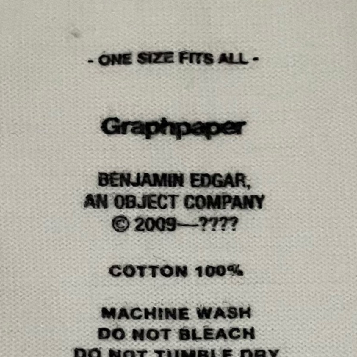 Graphpaper 【BENJAMIN GRAPH EDGAR PAPER S／S Oversized Tee】Tシャツ 古着・中古-6枚目のアイテム画像