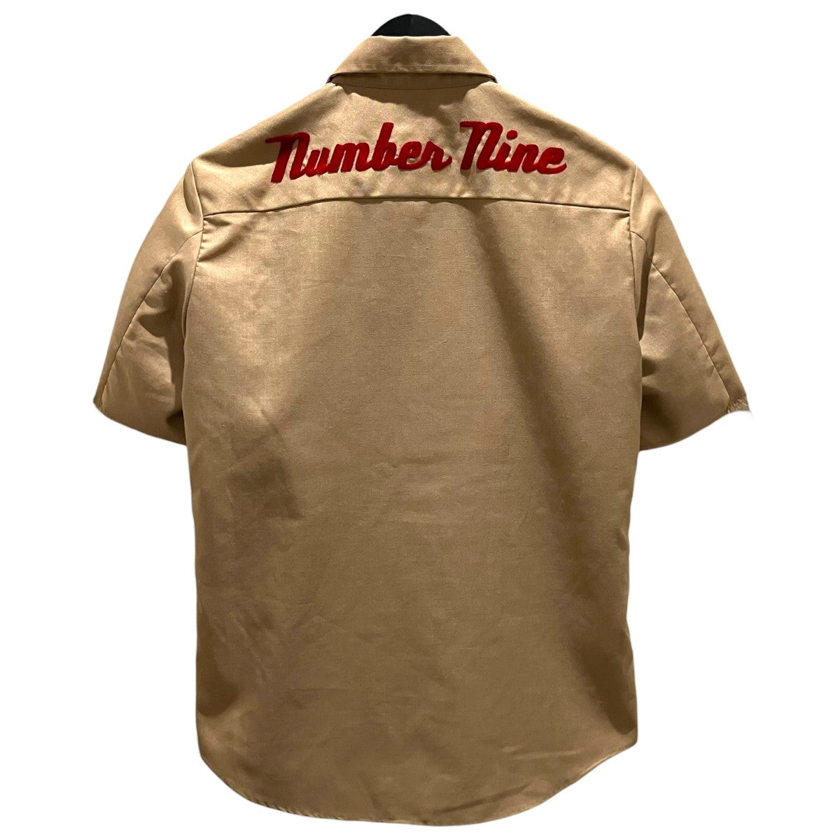 NUMBER (N)INE Nomexワッペン半袖シャツ 古着・中古-2枚目のアイテム画像
