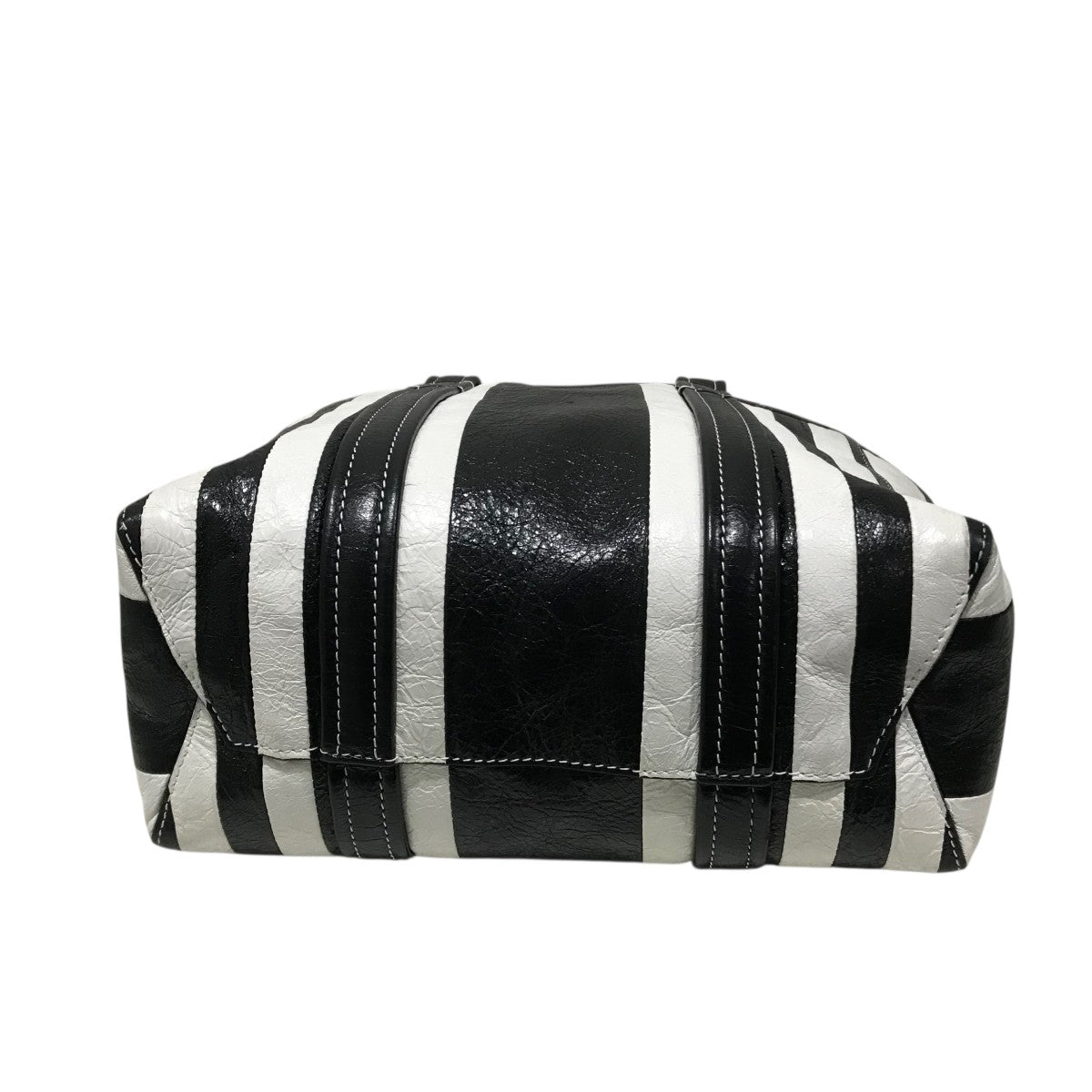 BALENCIAGA ストライプ トートバッグ Balenciaga バレンシアガ Barbes East/West ストライプ トートバッグ S