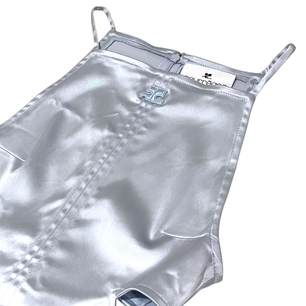 courreges ストレッチワンピース 古着・中古-5枚目のアイテム画像