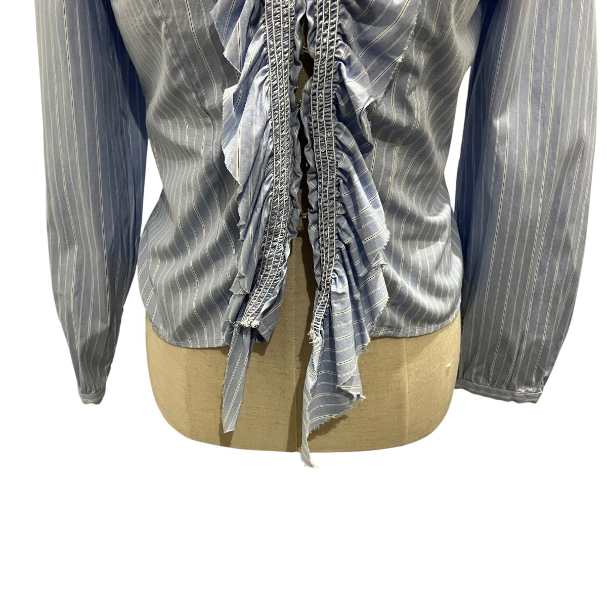 OUR LEGACY 【RUFFLE TOP】ラッフルブラウスW4222RB 古着・中古-4枚目のアイテム画像