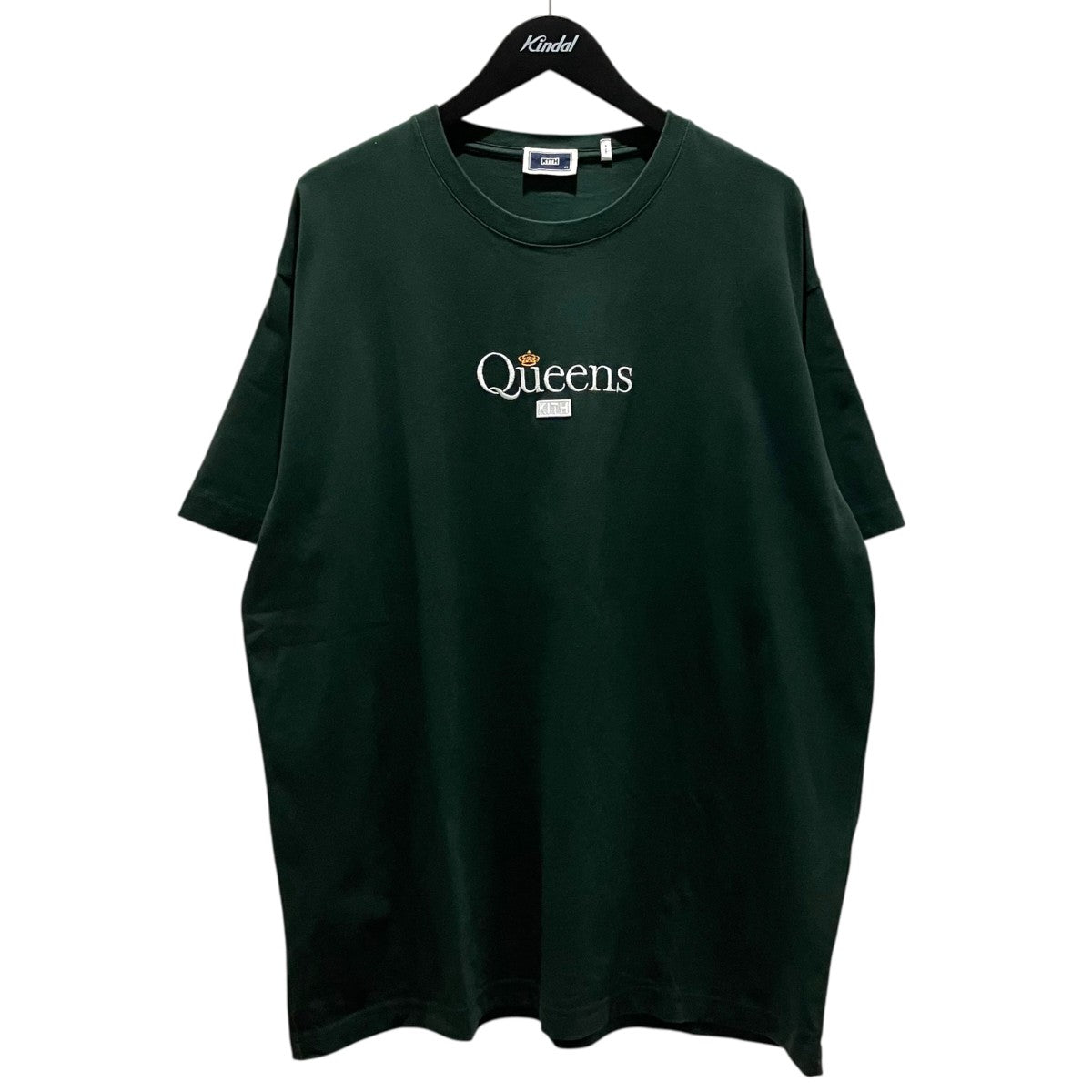 KITH 【Queens tee】刺繍Tシャツ20-071-060-0011-2-0 古着・中古-1枚目のアイテム画像