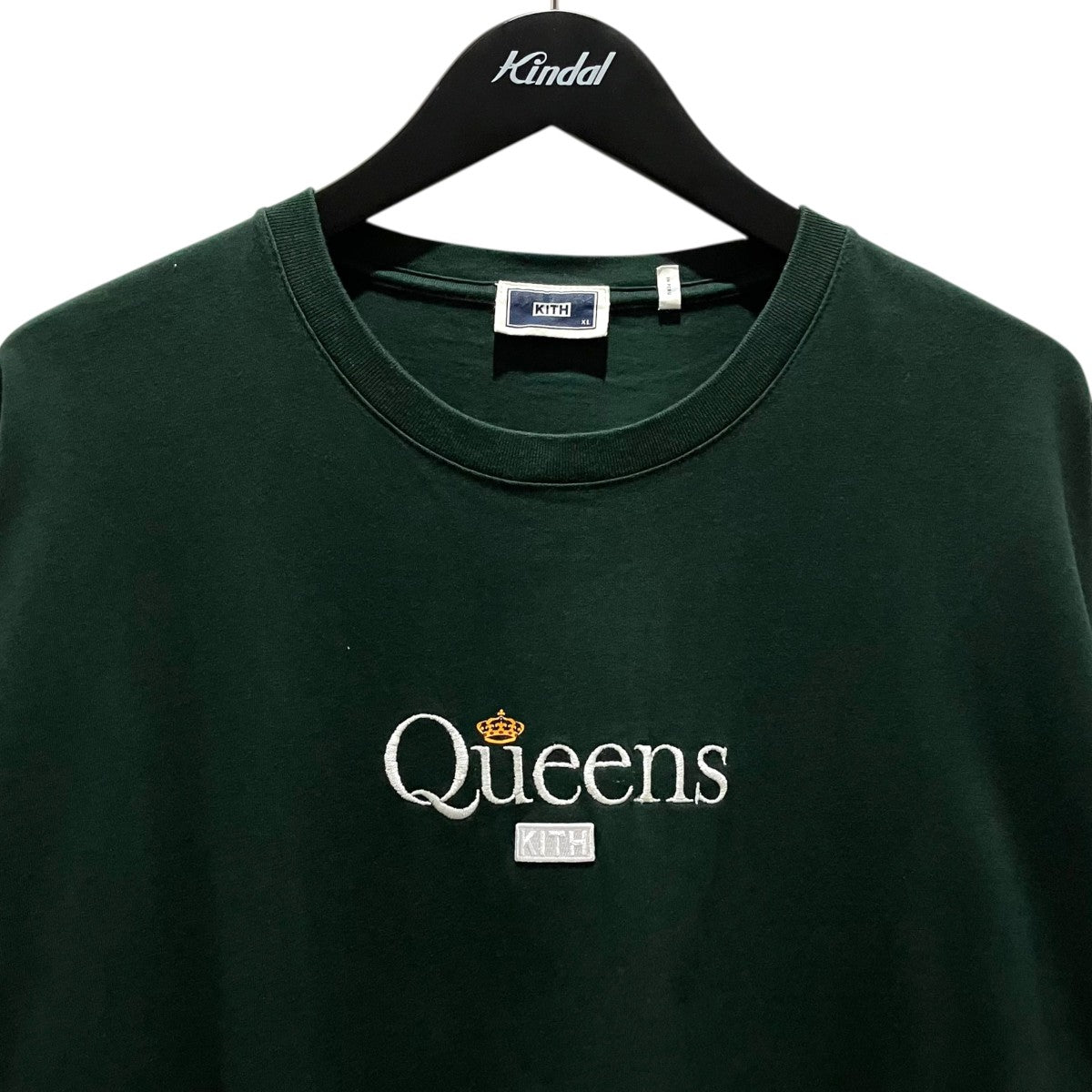 KITH 【Queens tee】刺繍Tシャツ20-071-060-0011-2-0 古着・中古-3枚目のアイテム画像