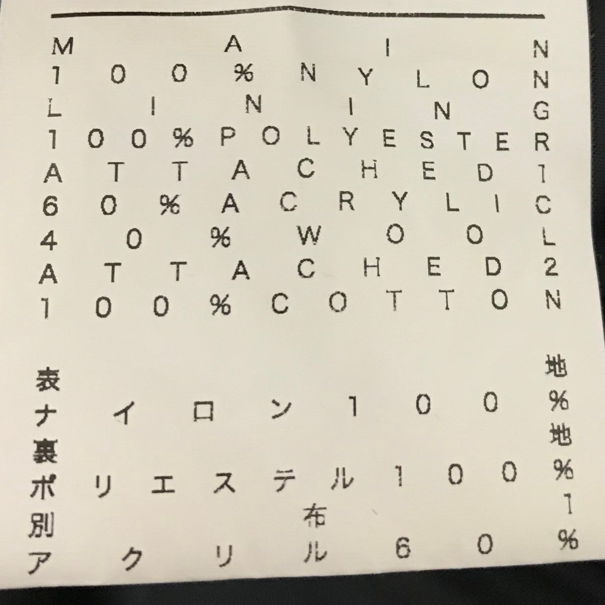 ANREALAGE(アンリアレイジ) PANEL PATCHWORK LONG MA-1ロングMA