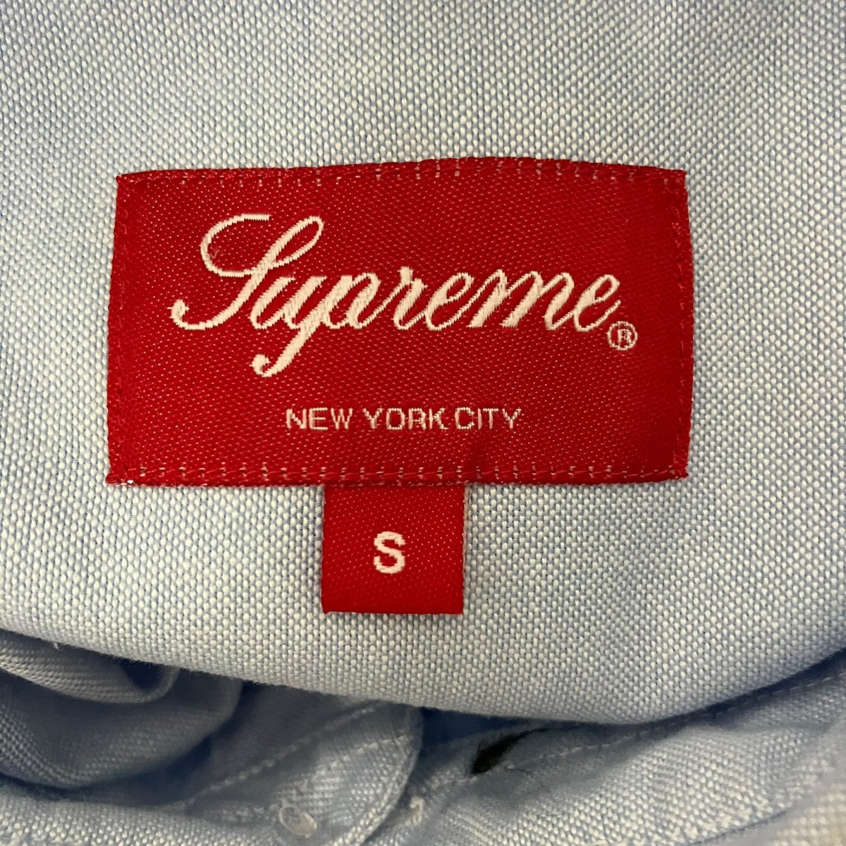 Supreme 24SS【Loose Fit Oxford S／S shirt】ボタンダウン半袖シャツ 古着・中古-5枚目のアイテム画像