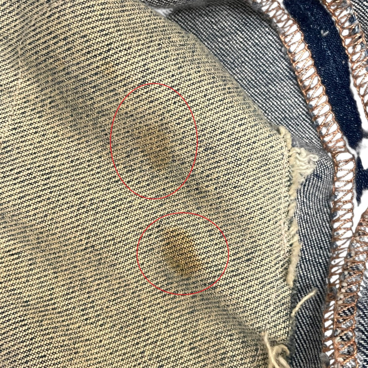 eLhs earthloving handstore upcycling denim bustierビスチェ 古着・中古-6枚目のアイテム画像