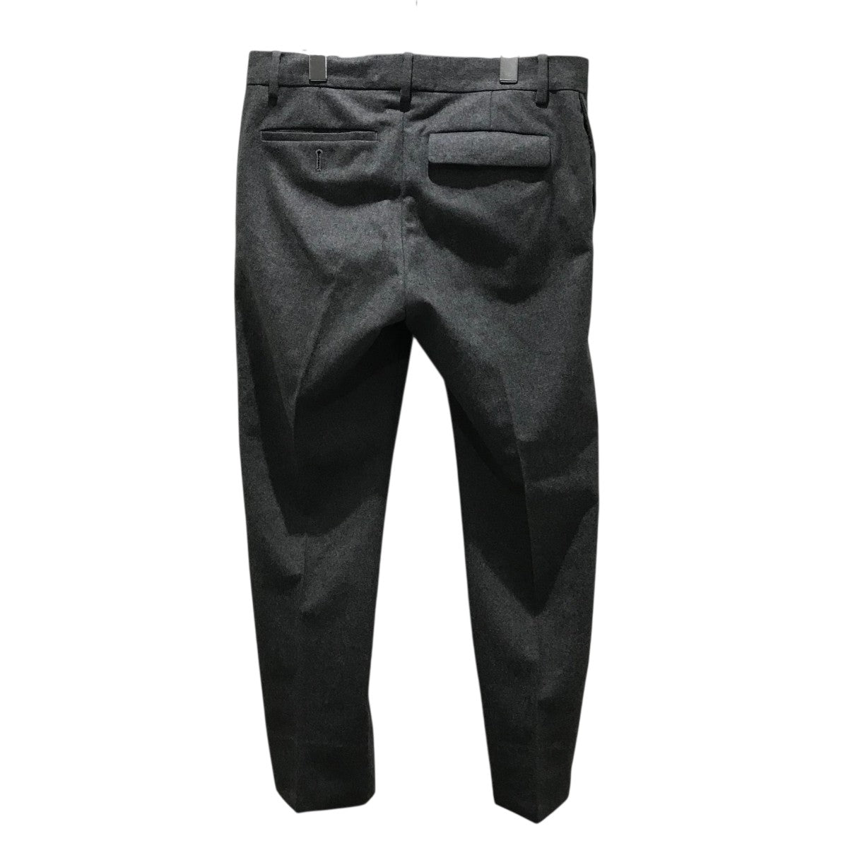 UNDERCOVER(アンダーカバー) Wフラノピンタックスリムスラックス