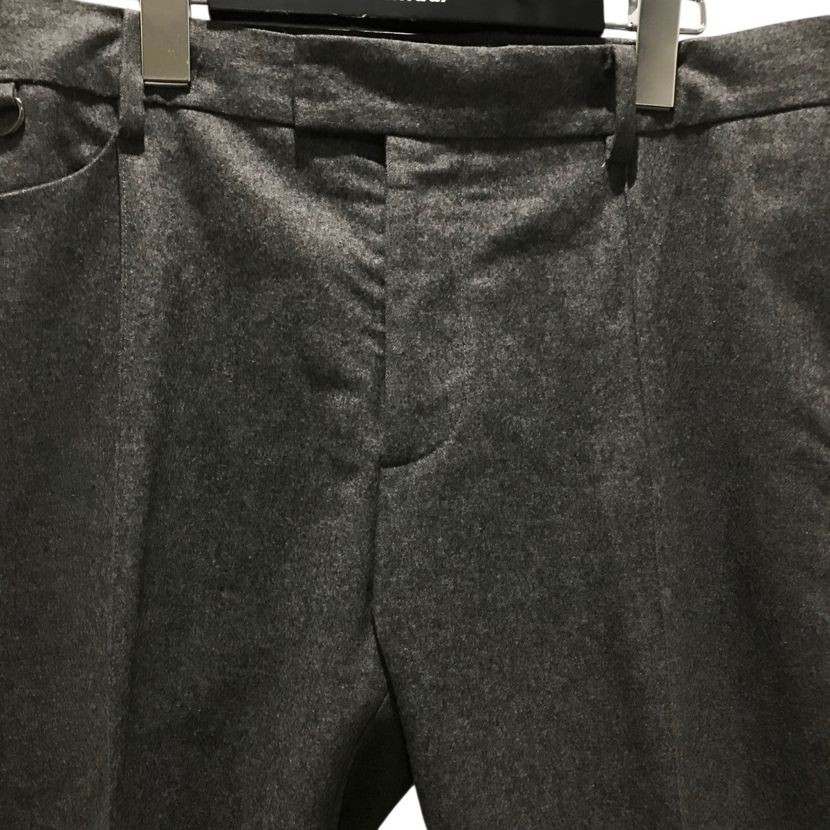 UNDERCOVER(アンダーカバー) Wフラノピンタックスリムスラックス