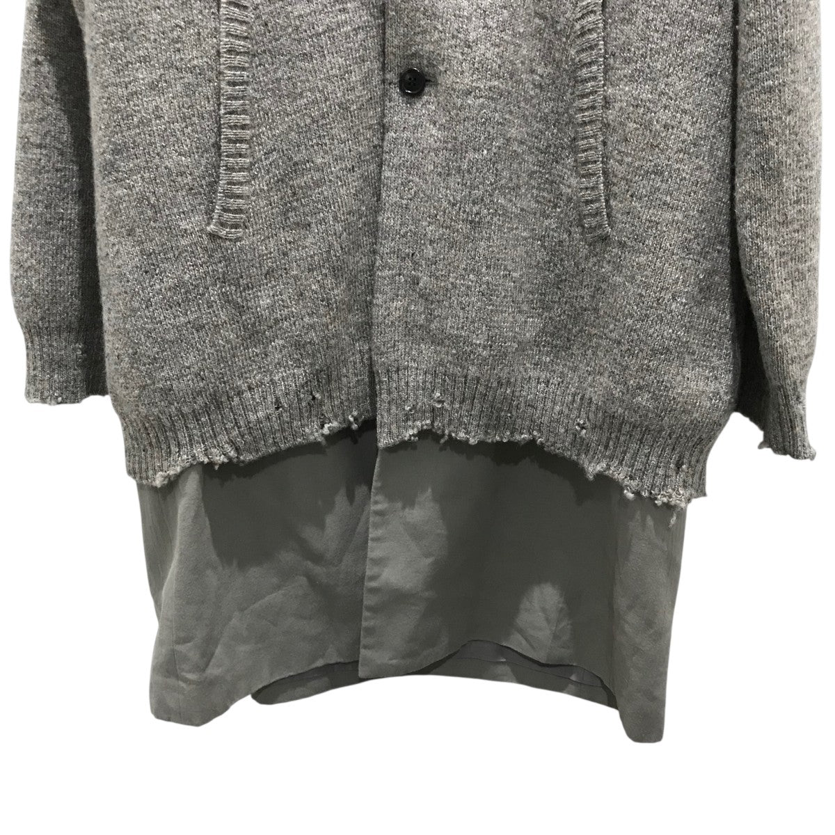 アンダーカバー　ニットレイヤードコート UNDERCOVER(アンダーカバー) ニットレイヤードコートUCT4305 UCT4305