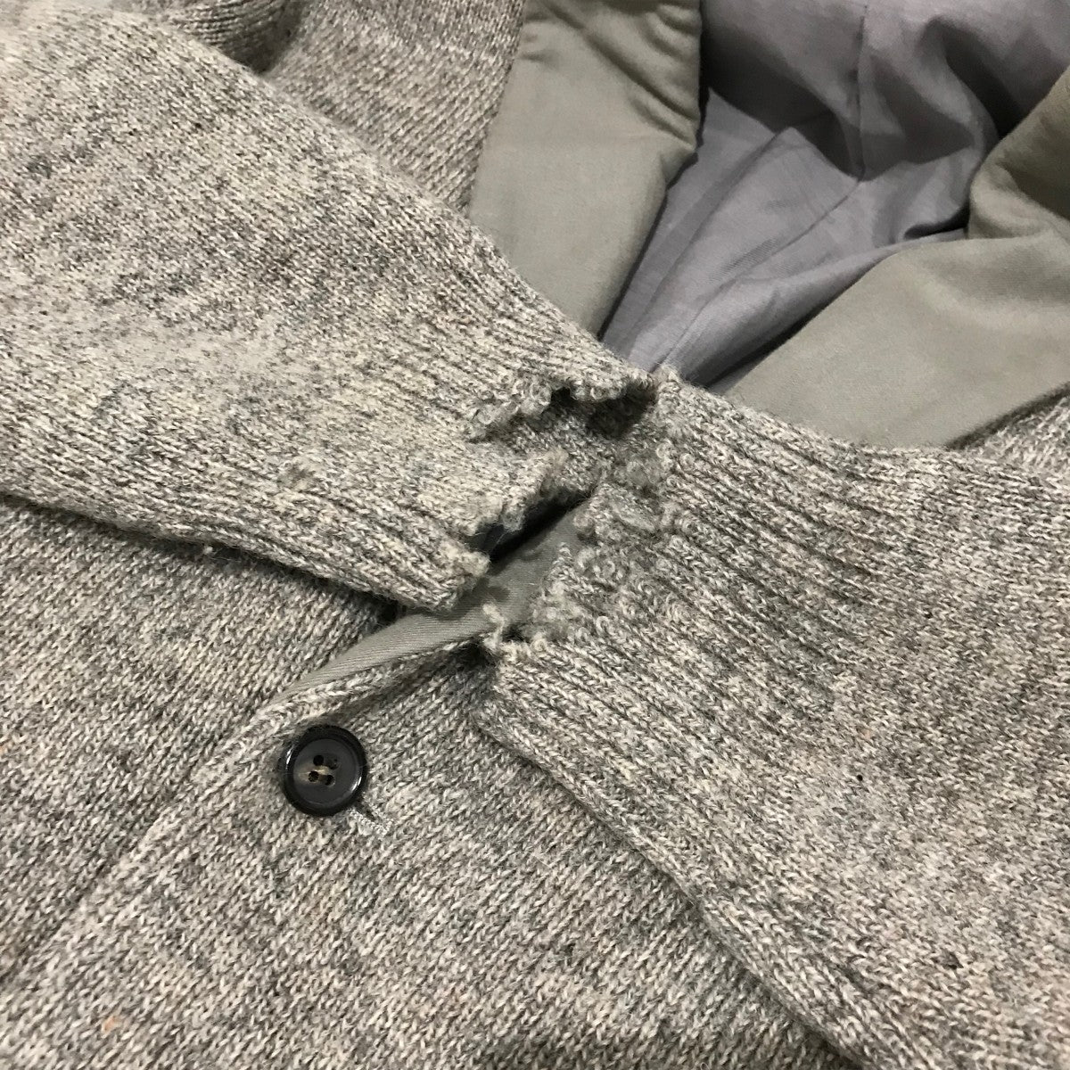 UNDERCOVER(アンダーカバー) ニットレイヤードコートUCT4305 UCT4305