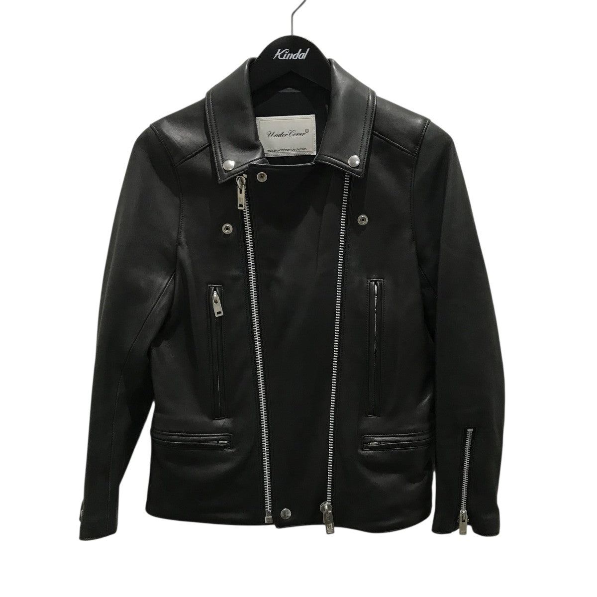 Undercover 07SS 逆ハの字 ライダース ジャケット ジップ BLACK｜UP2E4207｜UNDERCOVER OFFICIAL ONLINE STORE