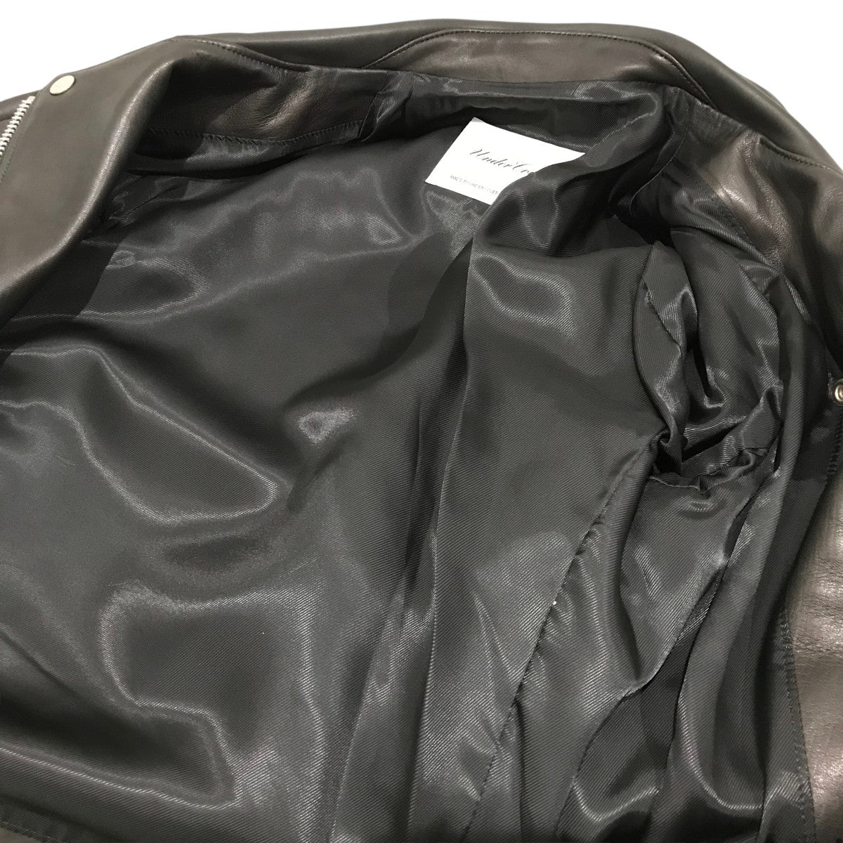 Undercover 07SS 逆ハの字 ライダース ジャケット ジップ Undercover 07SS 逆ハの字 ライダース ジャケット ジップ