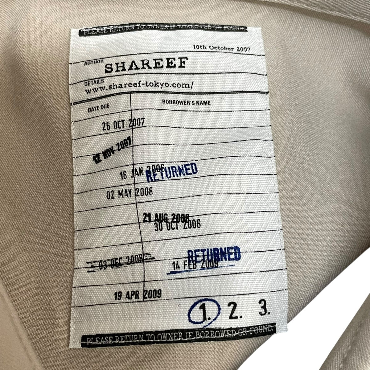 TR TWILL LONG SHIRTSロングシャツ111500042