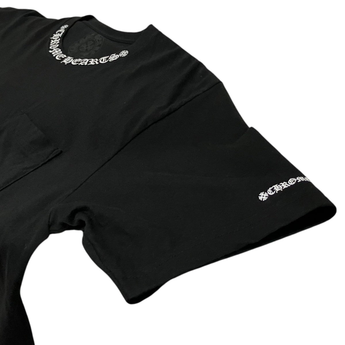 CHROME HEARTS 【Neck LOGO S／S Tee】ネックロゴTシャツ 古着・中古-5枚目のアイテム画像