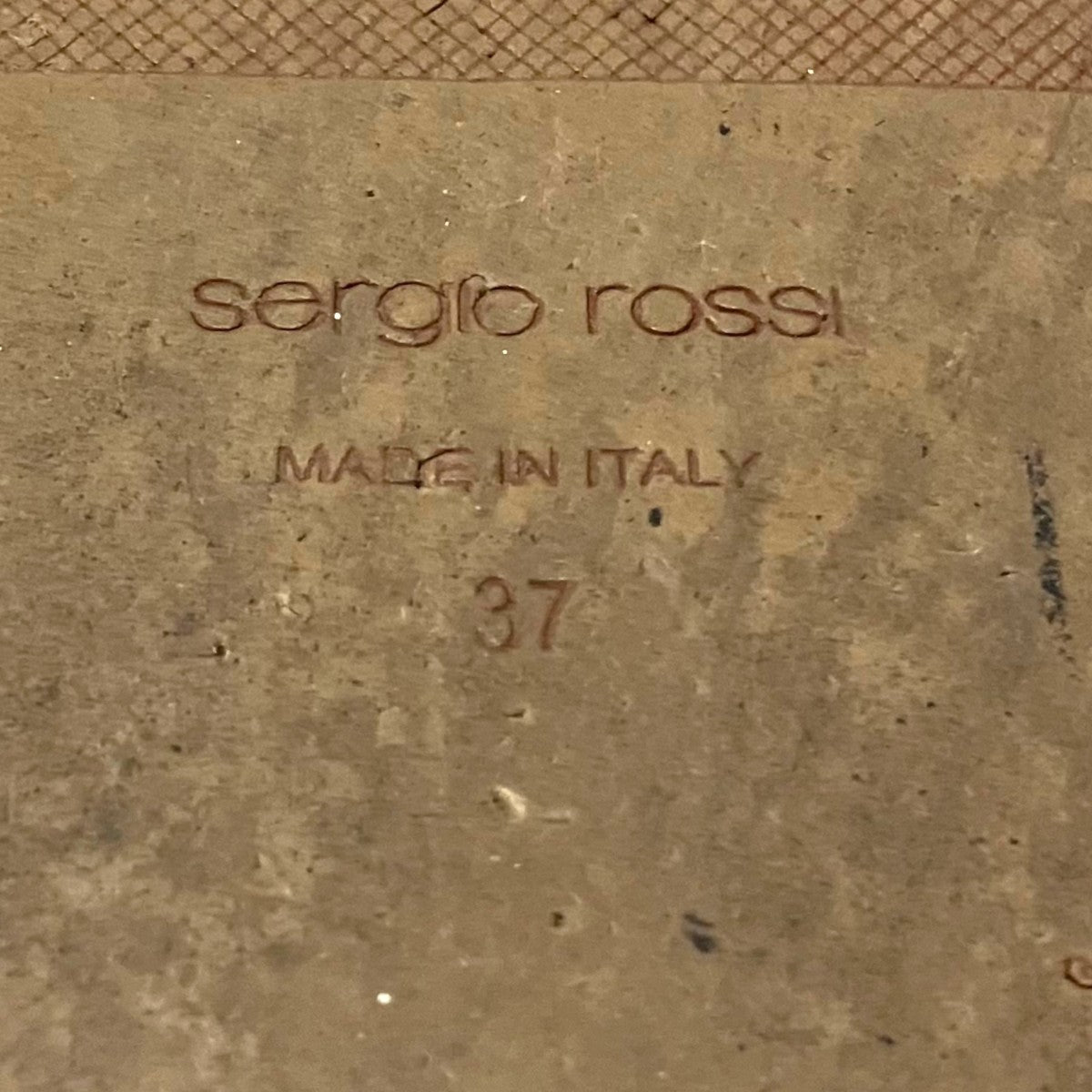 sergio rossi 【sr nora】ナローストラップボリュームソールサンダル 古着・中古-10枚目のアイテム画像