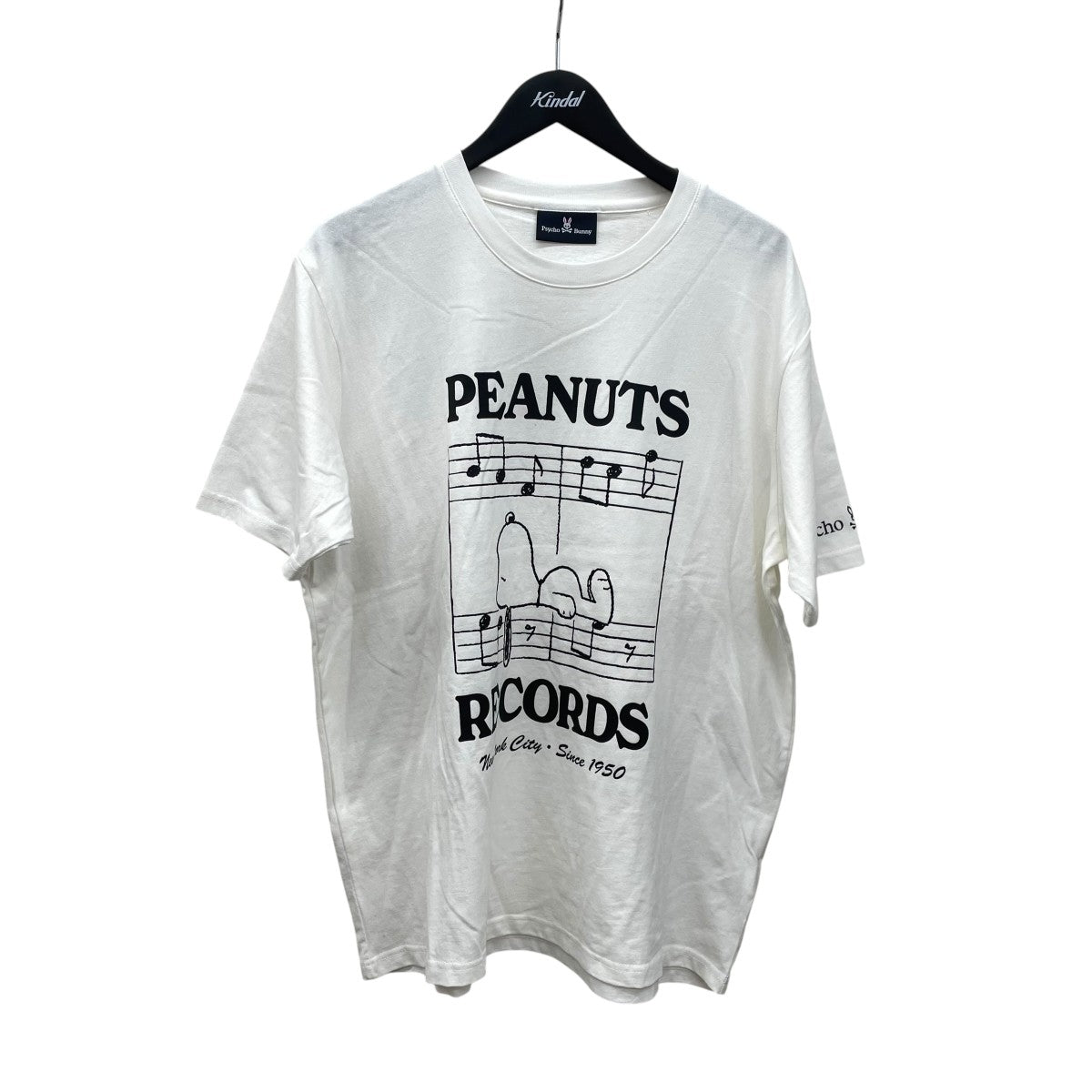 Psycho Bunny×PEANUTS プリントTシャツPB-3J-73157 古着・中古-1枚目のアイテム画像