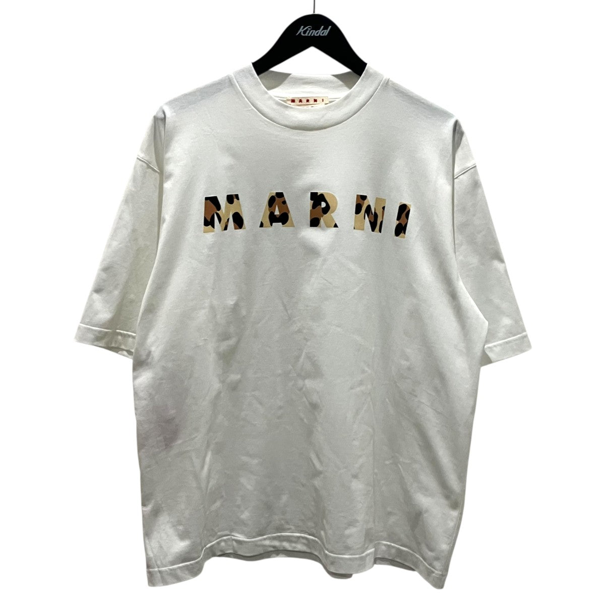 MARNI 24AWロゴプリントTシャツHUMU0223FP 古着・中古-1枚目のアイテム画像