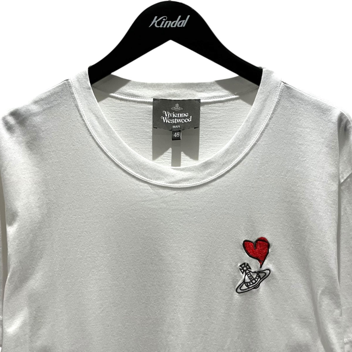 Vivienne Westwood man HEART BADGE ORB リラックス TシャツVW-LP-71505 古着・中古-3枚目のアイテム画像