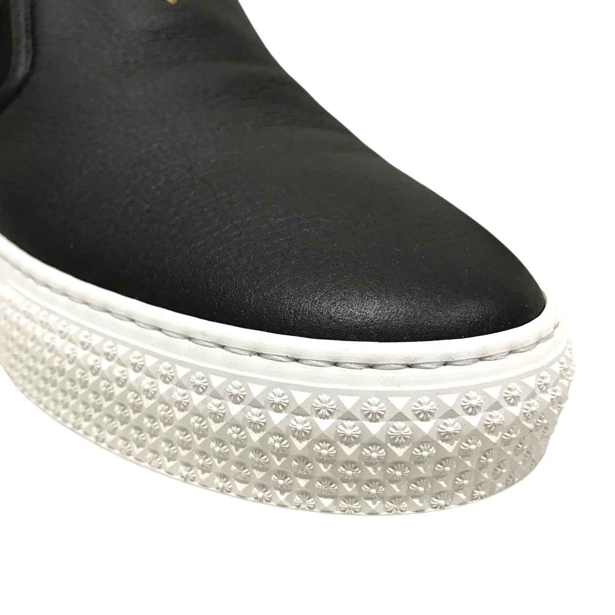 【SLIP ON BLK CALF】ダガースリッポン