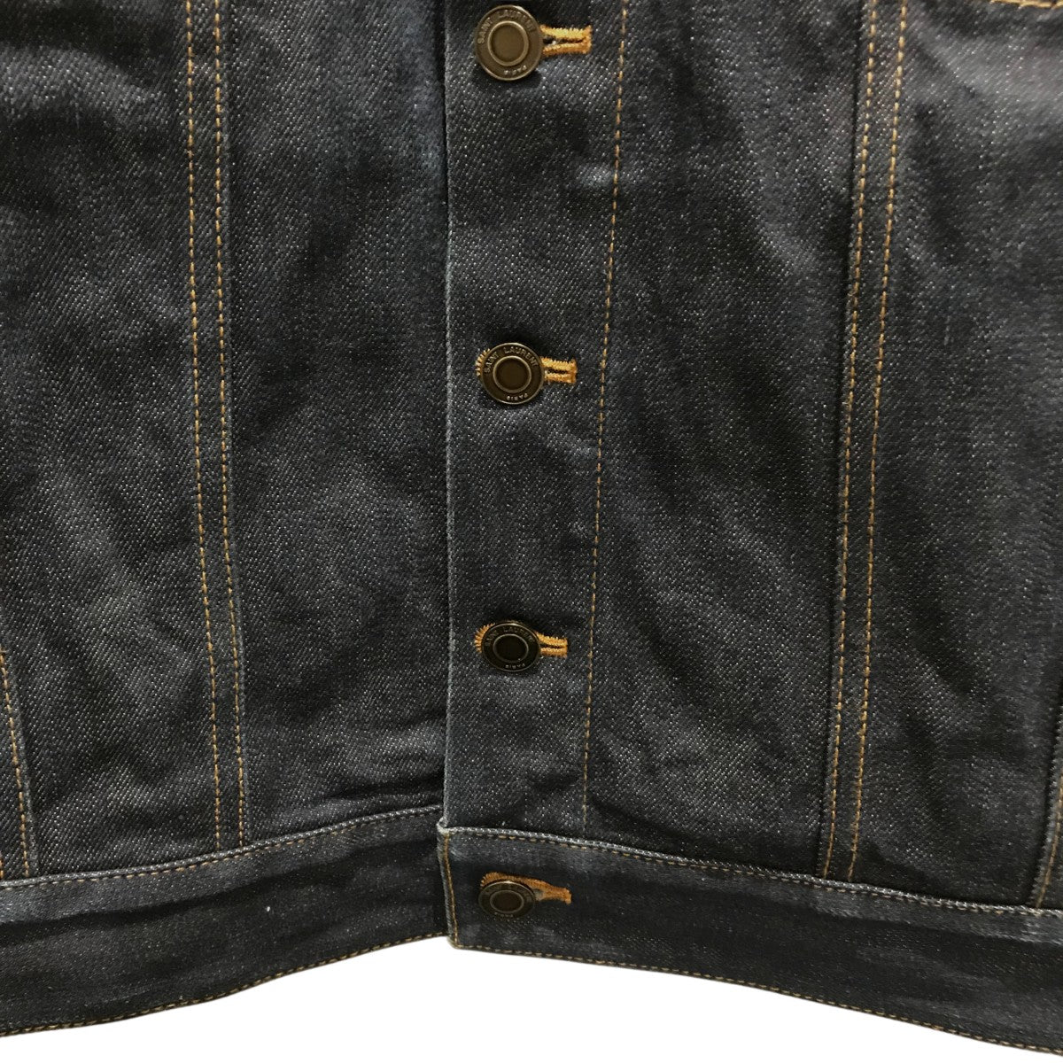 【正規品】SAINT LAURENT クラシックデニムジャケットM エディ期 楽天市場】【中古】SAINT LAURENT PARISデニムスタイルボタン