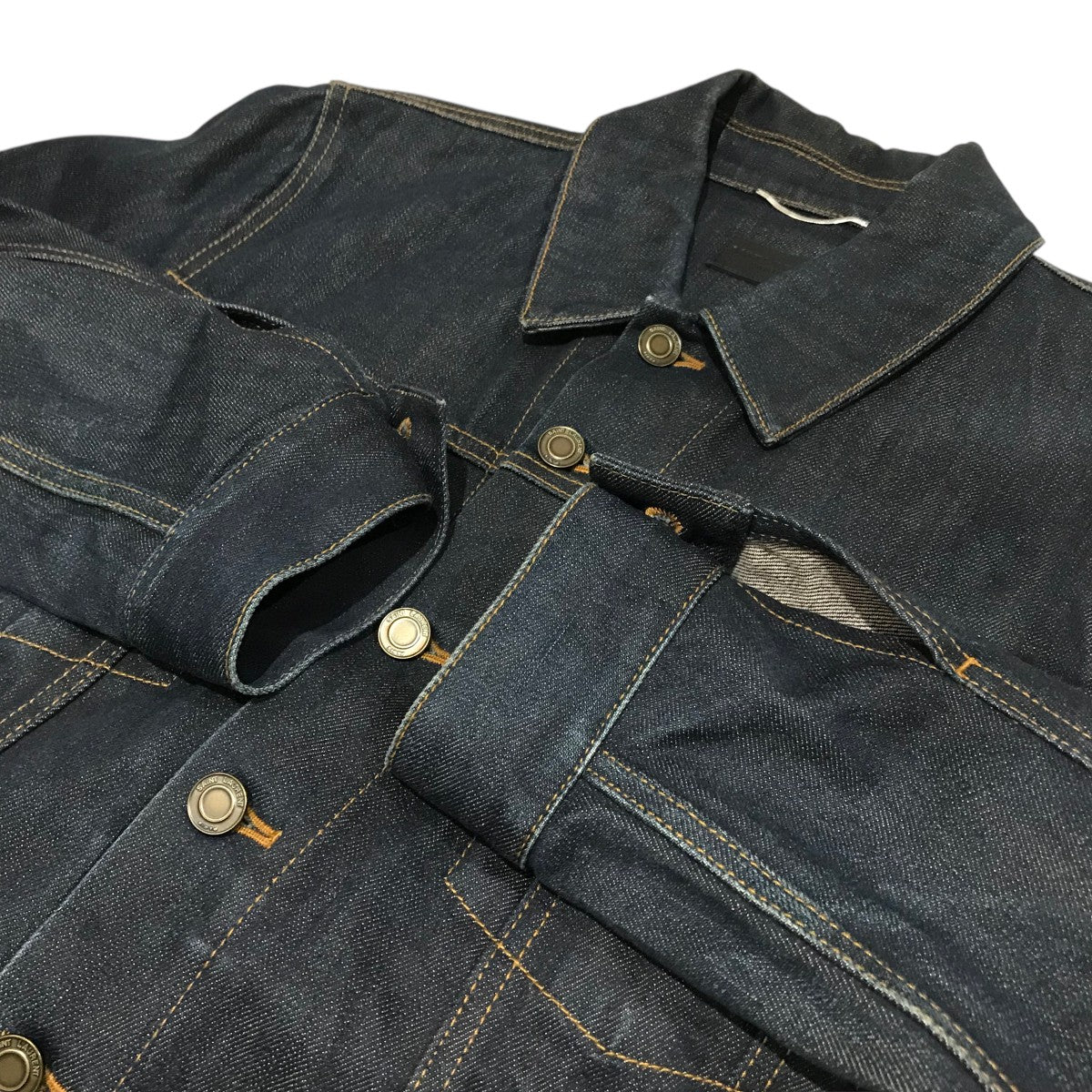 【正規品】SAINT LAURENT クラシックデニムジャケットM エディ期 正規品】SAINT LAURENT クラシックデニムジャケットM エディ期