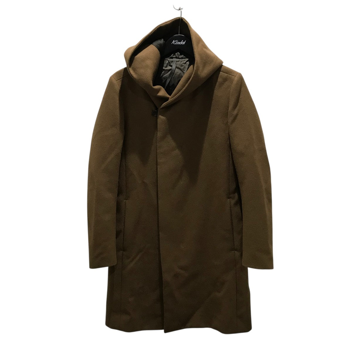 カズユキクマガイ アタッチメント　フーデッドコート（カシミヤ混） カズユキクマガイ アタッチメント フーデッドコート（カシミヤ混