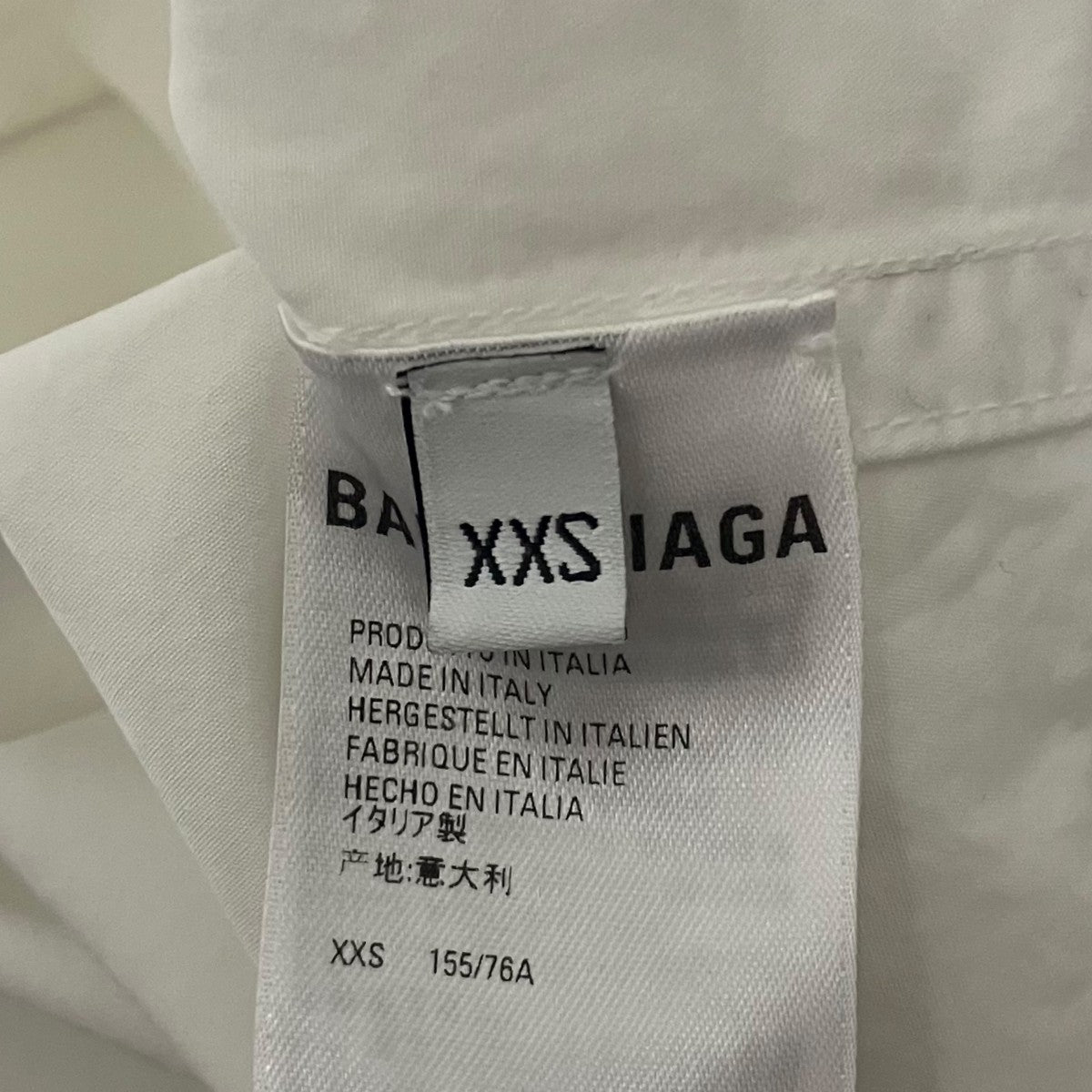 BALENCIAGA オーバーサイズシャツ662977 古着・中古-9枚目のアイテム画像