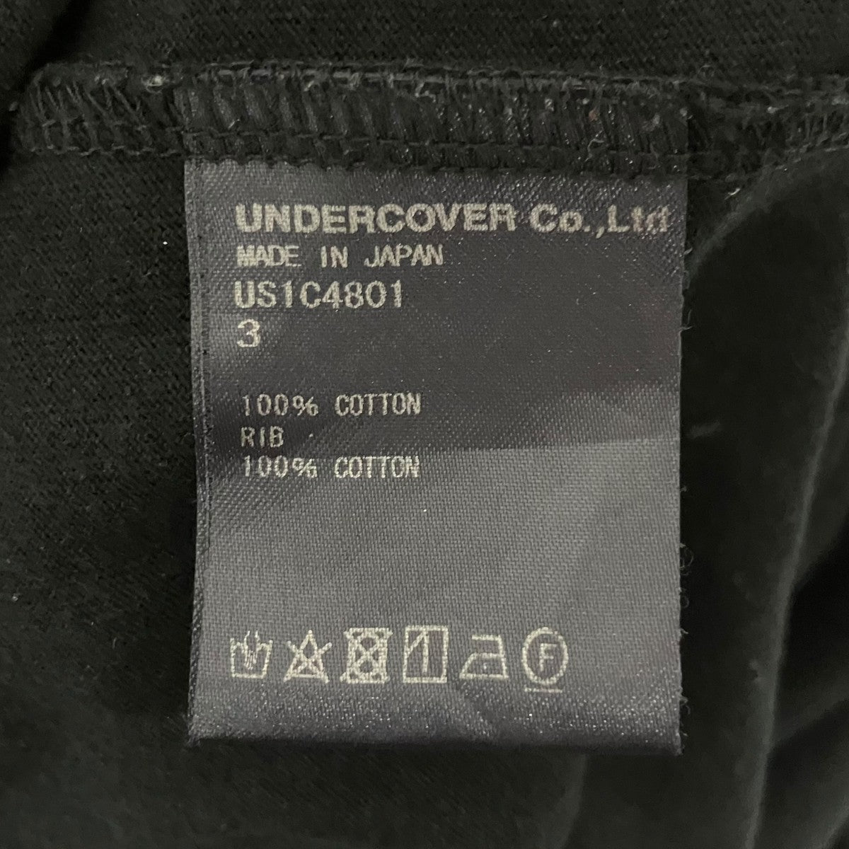 the shepherd UNDERCOVER ヨーク2重TEEUS1C4801 古着・中古-6枚目のアイテム画像